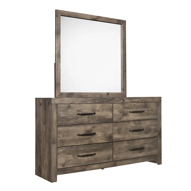 Misty Lodge 2pc Dresser & Mirror Set