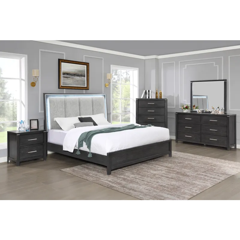 Odessa 6/0 Wk 5pcs B/Dresser/Mirror/Chest/Nightstand