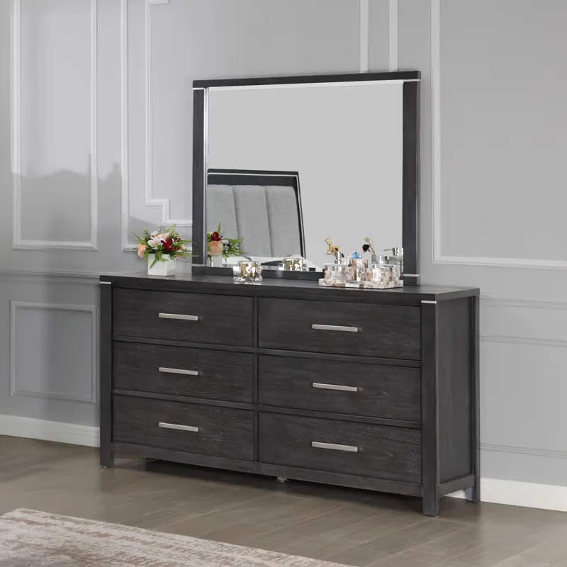 Odessa 2pc Dresser & Mirror Set
