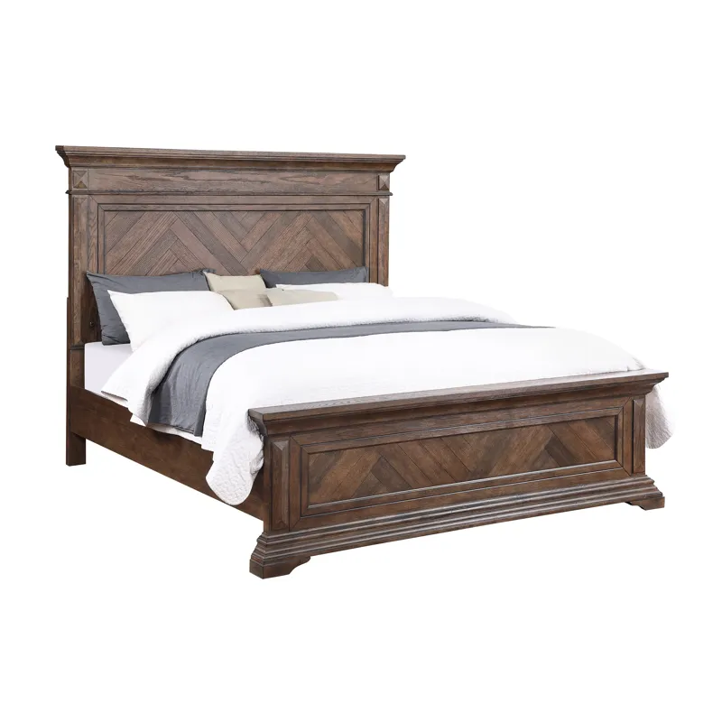 Mar Vista Bed-Walnut - King