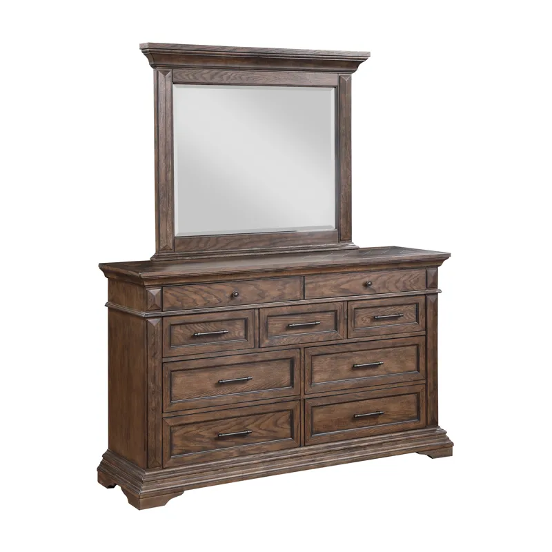Mar Vista Dresser Mirror Walnut