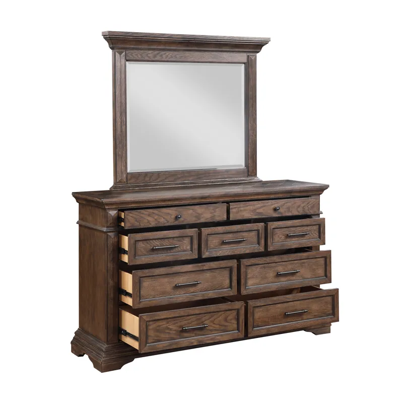 Mar Vista Dresser Mirror Walnut