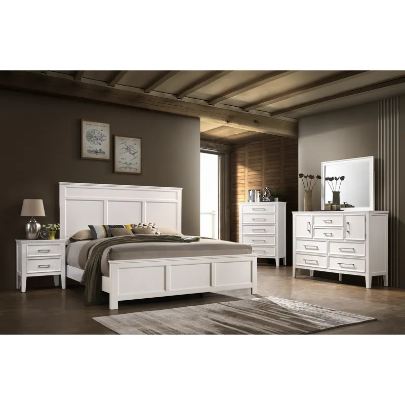 Andover 3/3-4/6 T/F Side Rails-White