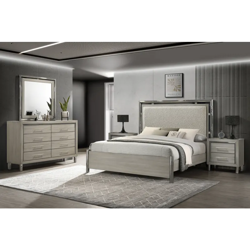 Lennox 6/0 Wk 5 PC Set B/Dresser/Mirror/2 Nightstands