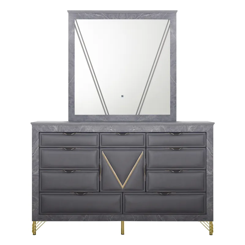 Symmetry Dresser & Mirror