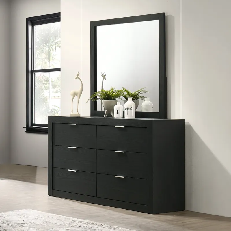 Asher Dresser & Mirror Smoke