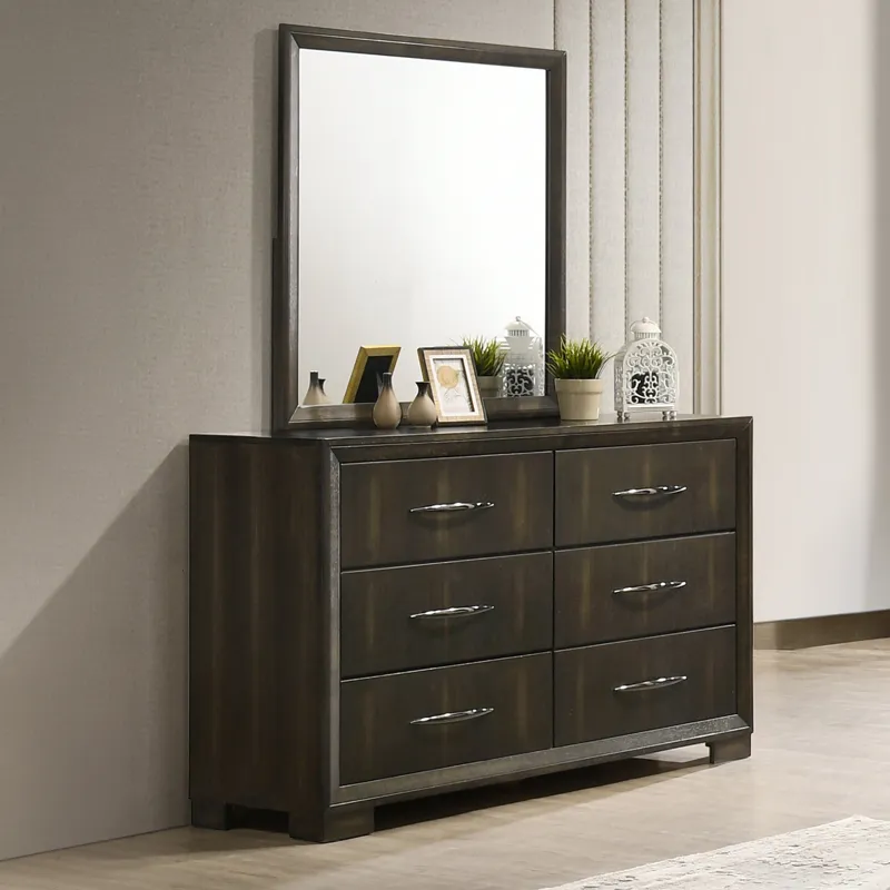 Langston Dresser & Mirror Espresso