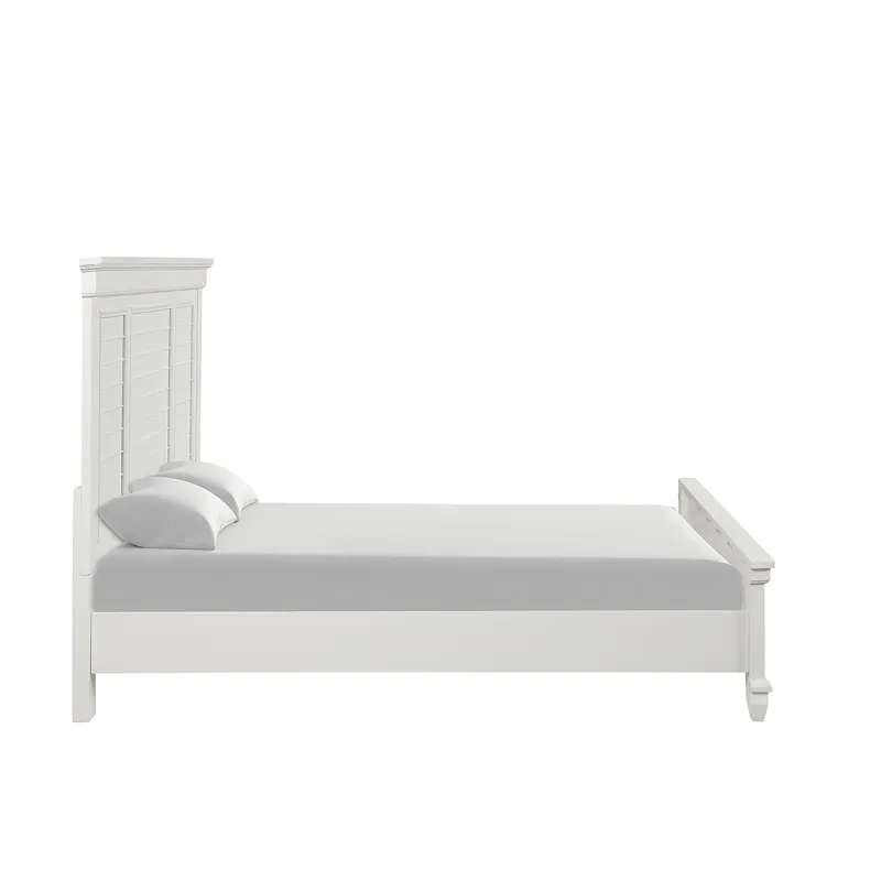 Jamestown Bed White - Queen