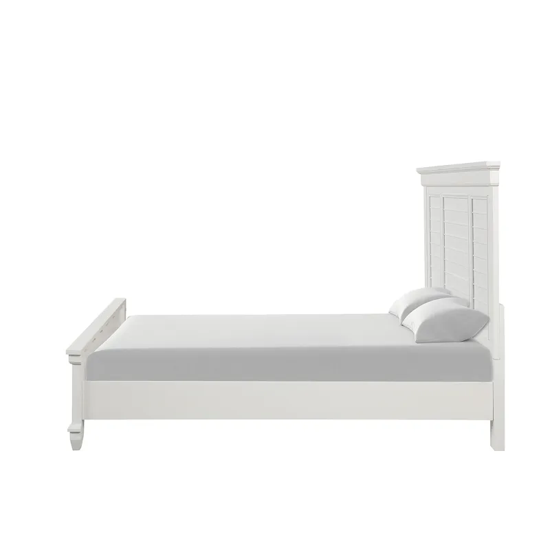 Jamestown Bed W/Storage Wht - Queen