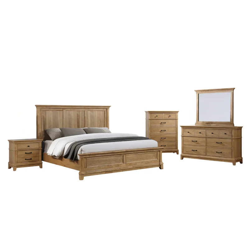 Sunstone 6/0 Wk 5pcs B/Dresser/Mirror/Chest/Nightstand