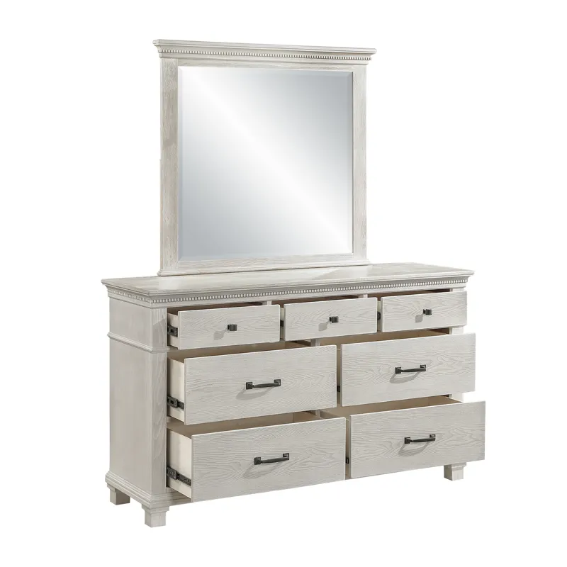 Silver Sands Dresser & Mirror