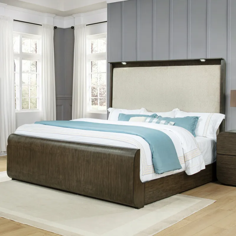 Sway Western Bed Only Espresso - King/California King