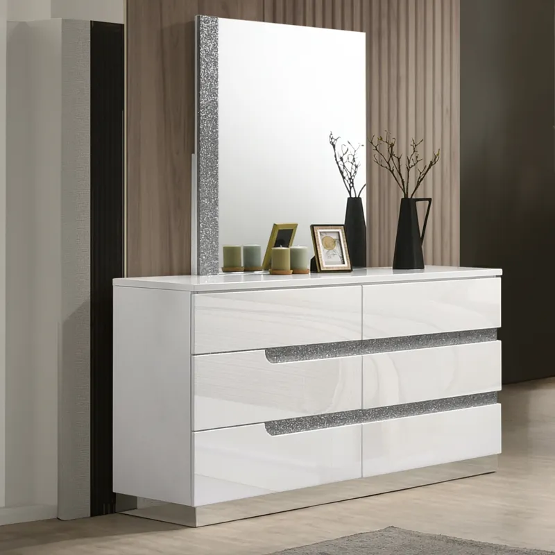 Paradox 2pc Dresser & Mirror Set