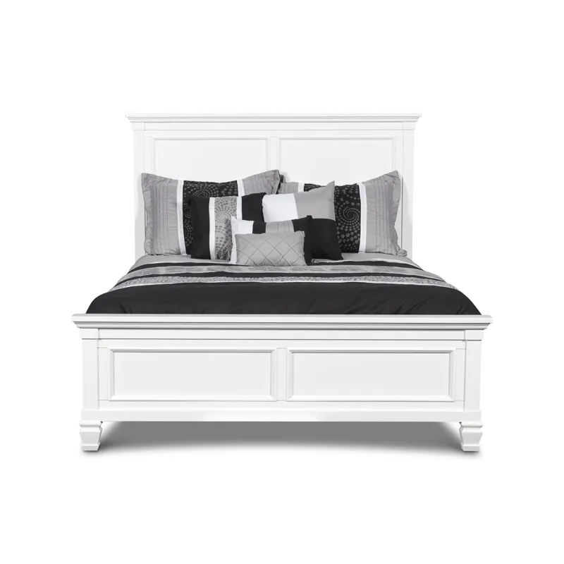 Tamarack Bed-White - Queen