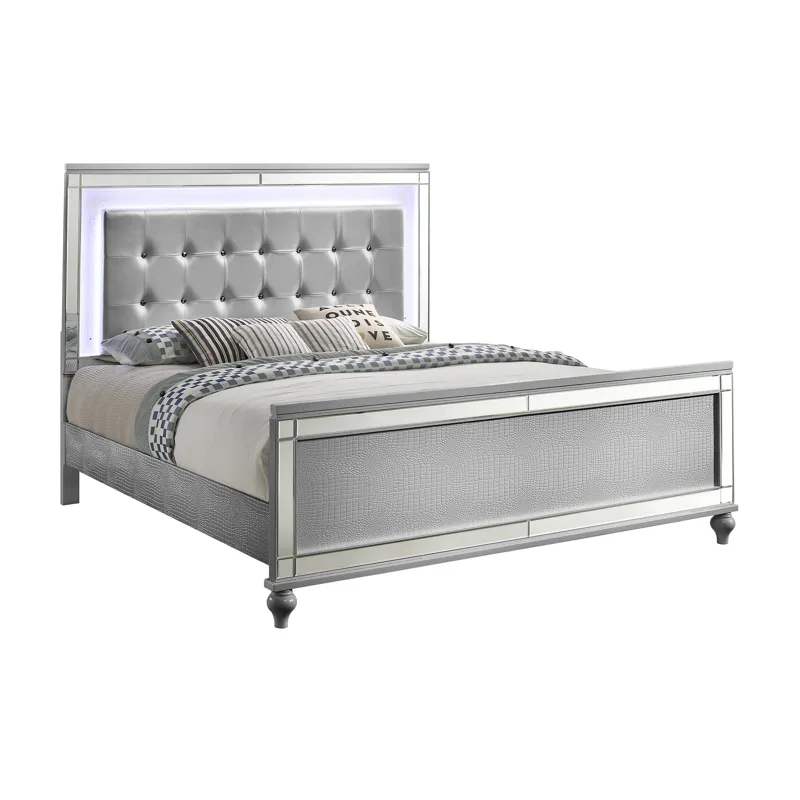 Valentino Bed Silver - California King