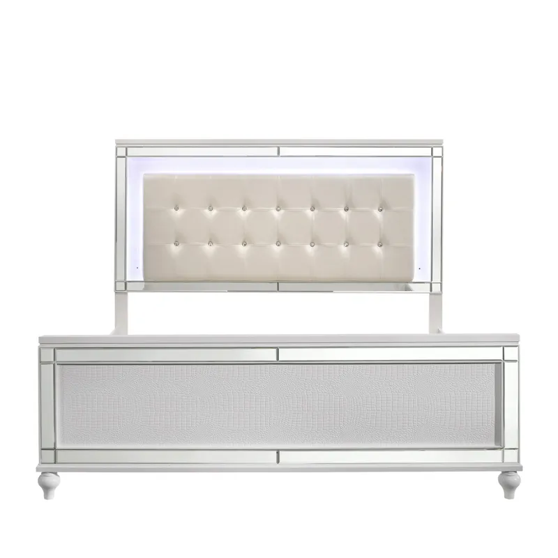 Valentino Bed White - King