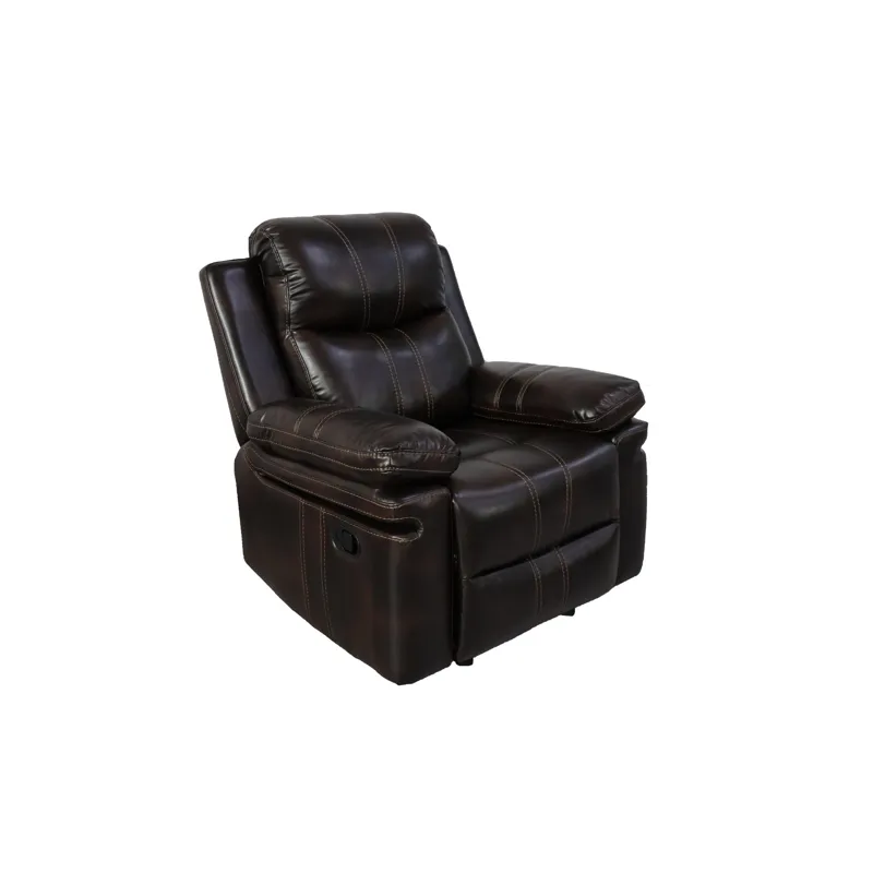 Kellen Glider Recliner W/Power Footrest-Brown