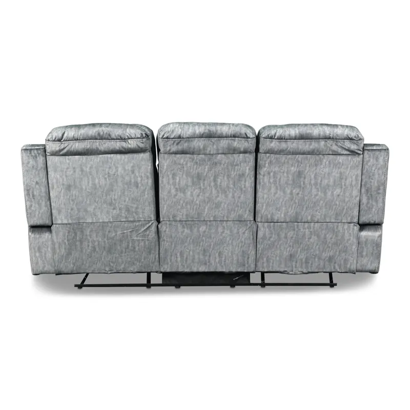 Tango Dual Recliner Sofa W/Power Footrest-Shadow