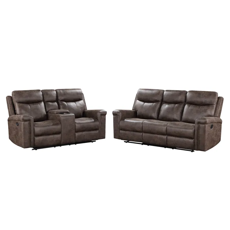 Quade 2pcs Manual Sofa Love