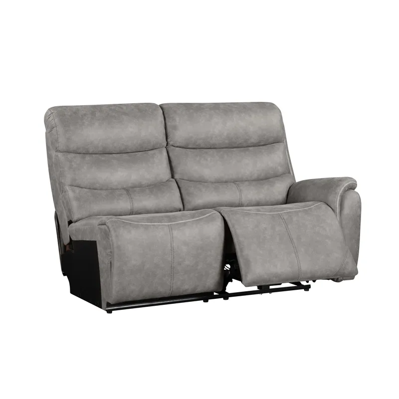 Kamari Gray 3 PCS P2 Power Sectional LAF Loveseat/RAF Lovese