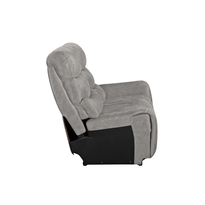 Kamari Gray 3 PCS Manual Sectional LAF Loveseat/RAF Lovesea