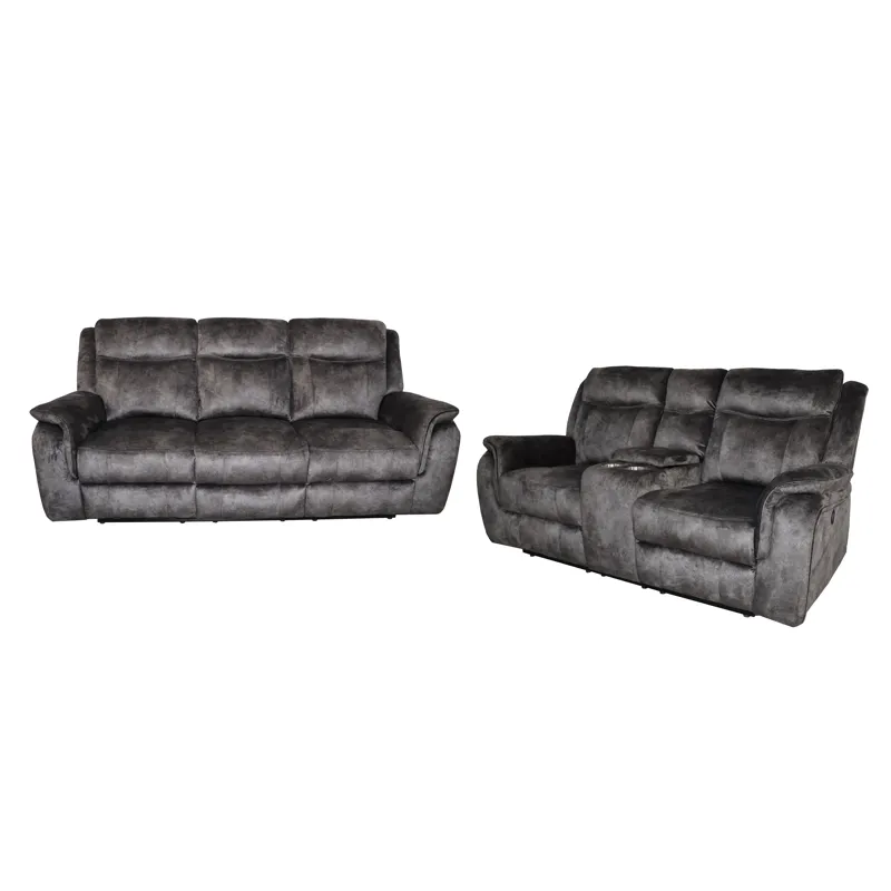 Park City P1 2 PCS Sofa/Love W/Power Footrest