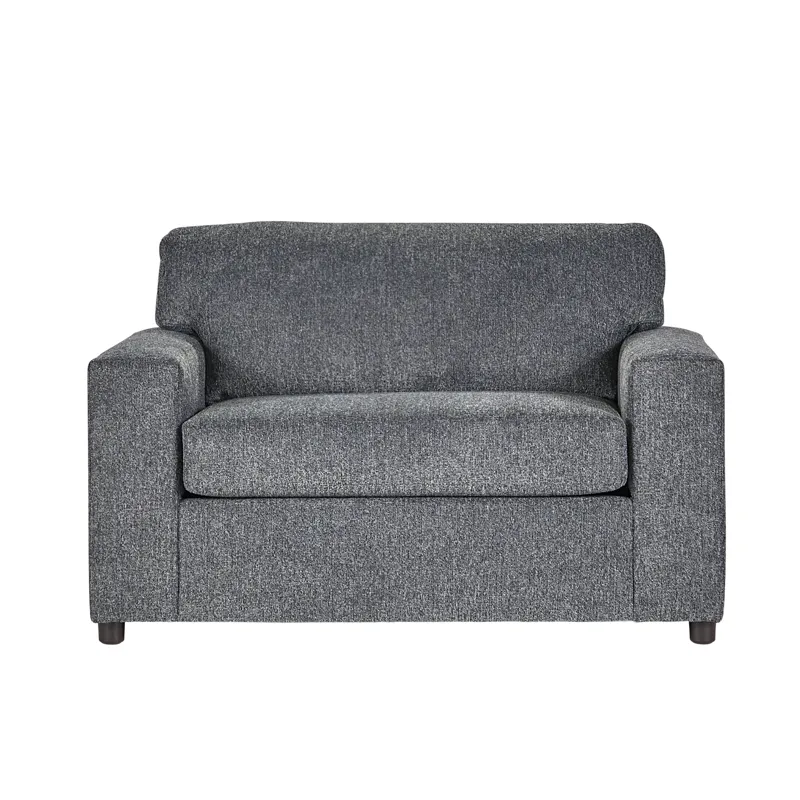 Kylo 2 PC Sofa And Cuddle Chair Set-Ash Gray