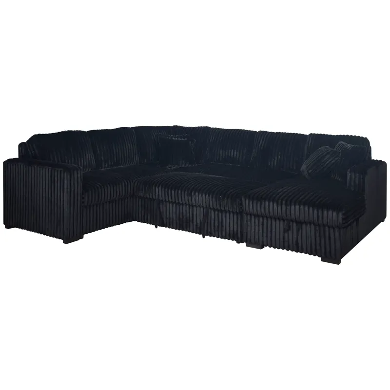 Bliss Sectional Sleeper Midnight