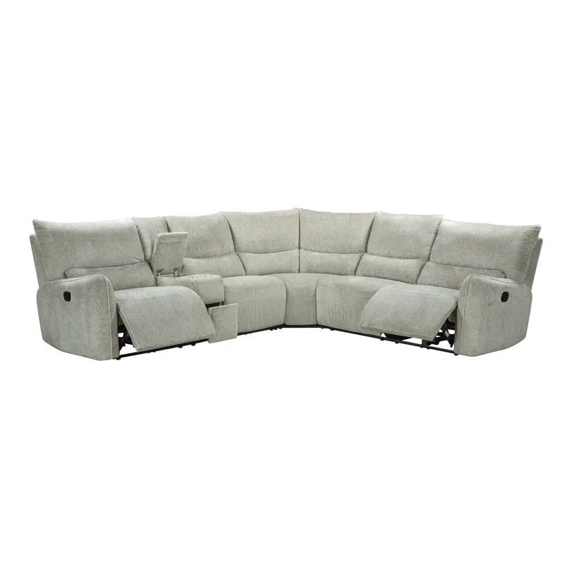 Remsen 3pcs Manual Sectional Latte