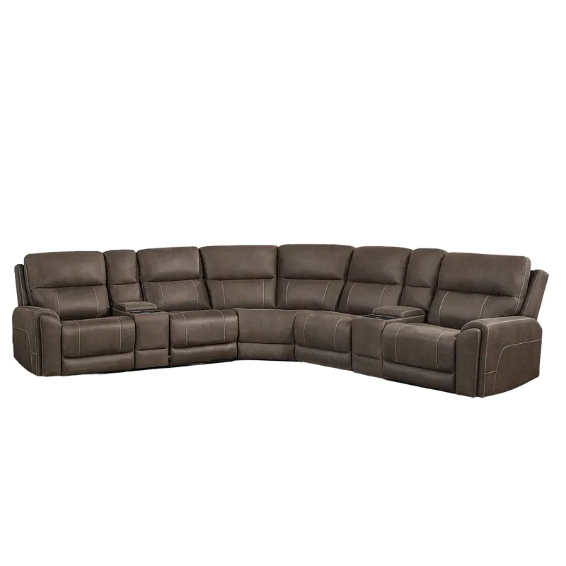 Gaia Power P2, 7 Piece Sectional-RAF, LAF, Ar, Ac, Con X2,