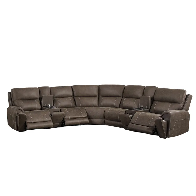 Gaia Power P2, 7 Piece Sectional-RAF, LAF, Ar, Ac, Con X2,