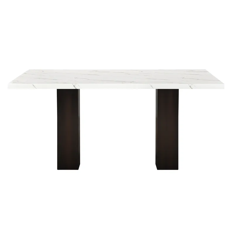 Faust Adjustable Table W 4 Dining Chair