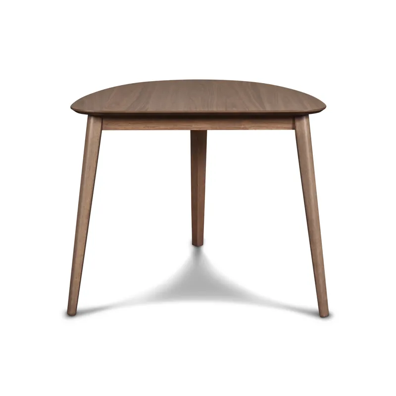 Oscar Corner Table And 2 Chairs-Walnut/Natural Cushions