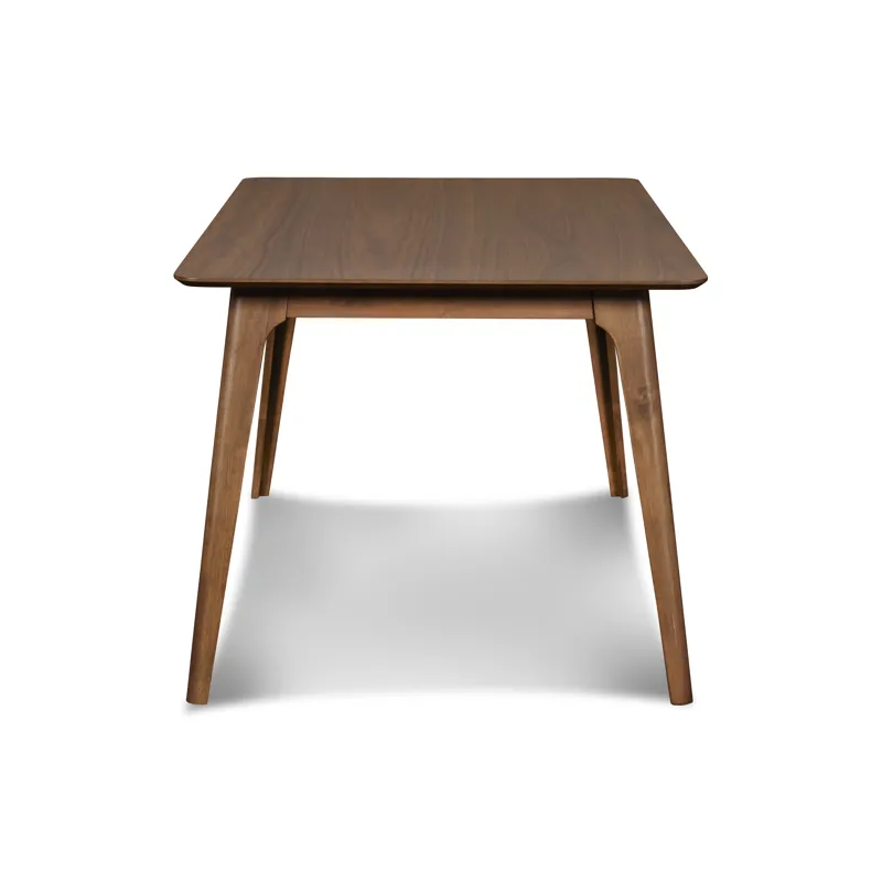 Oscar Rectangle Table And 6 Chairs-Walnut/Natural Cushions