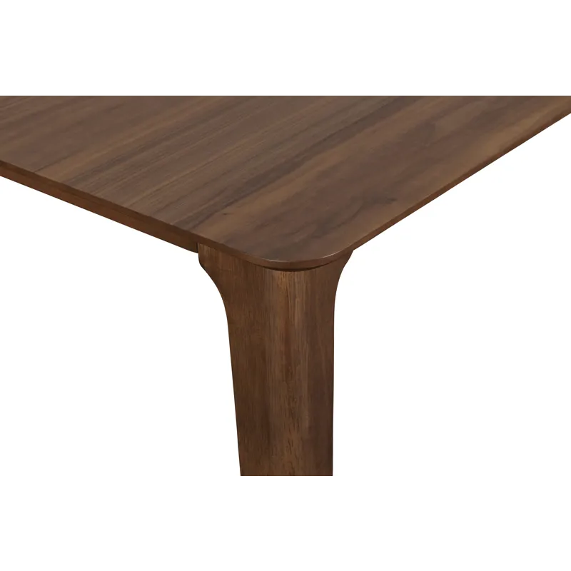 Oscar Rectangle Table And 6 Chairs-Walnut/Natural Cushions