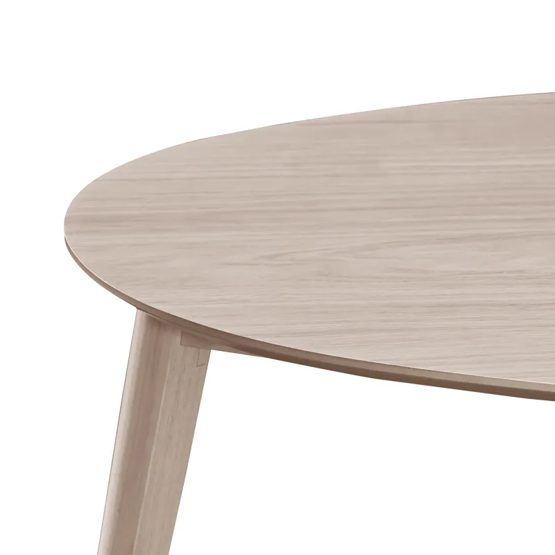 Oscar Corner Table And 2 Chairs-White Ash
