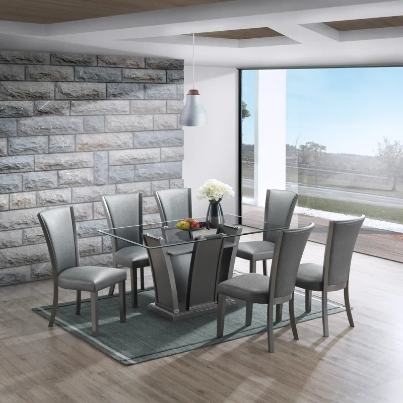 Platina Dining Table Base-White (2 Of 2)