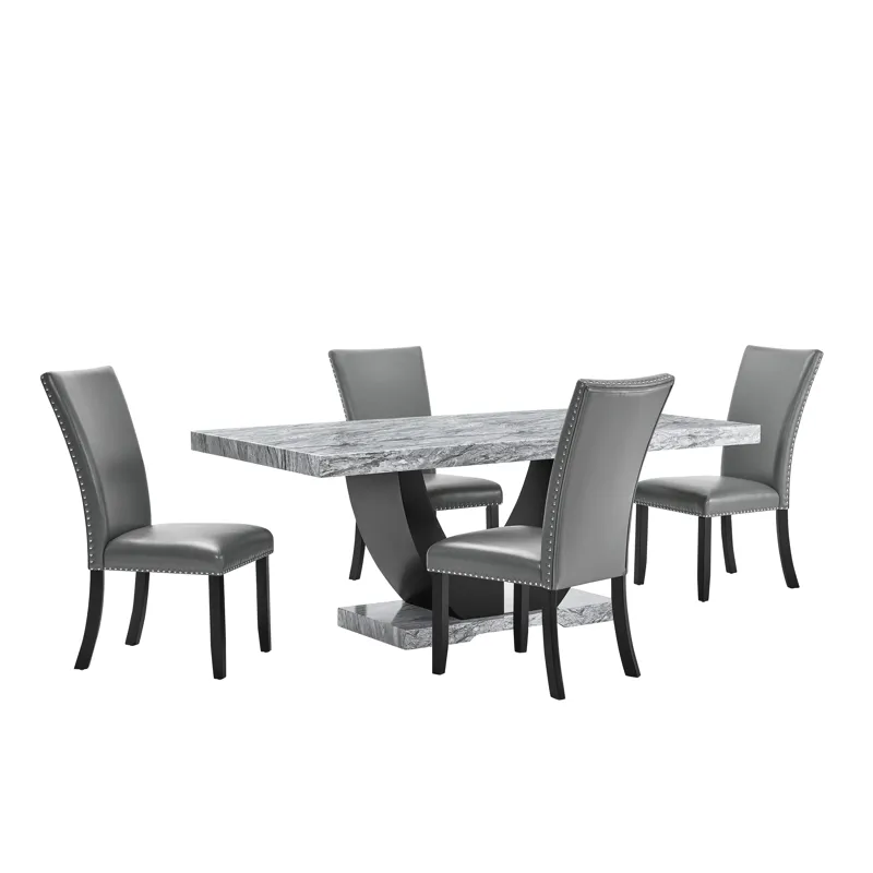 Lyra Dining Table And 4 Chairs