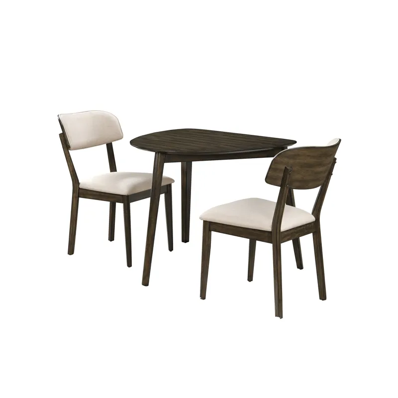 Rex Guitar Pick Corner Table W 2 Chairs