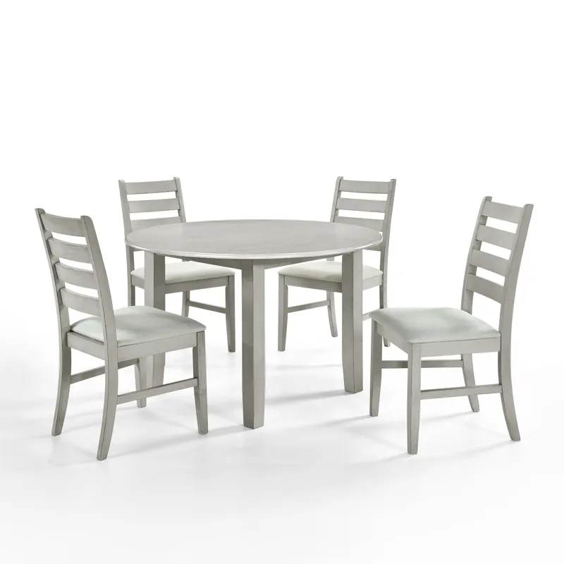 Pascal Round Dining Table And 4 Chairs Driftwood