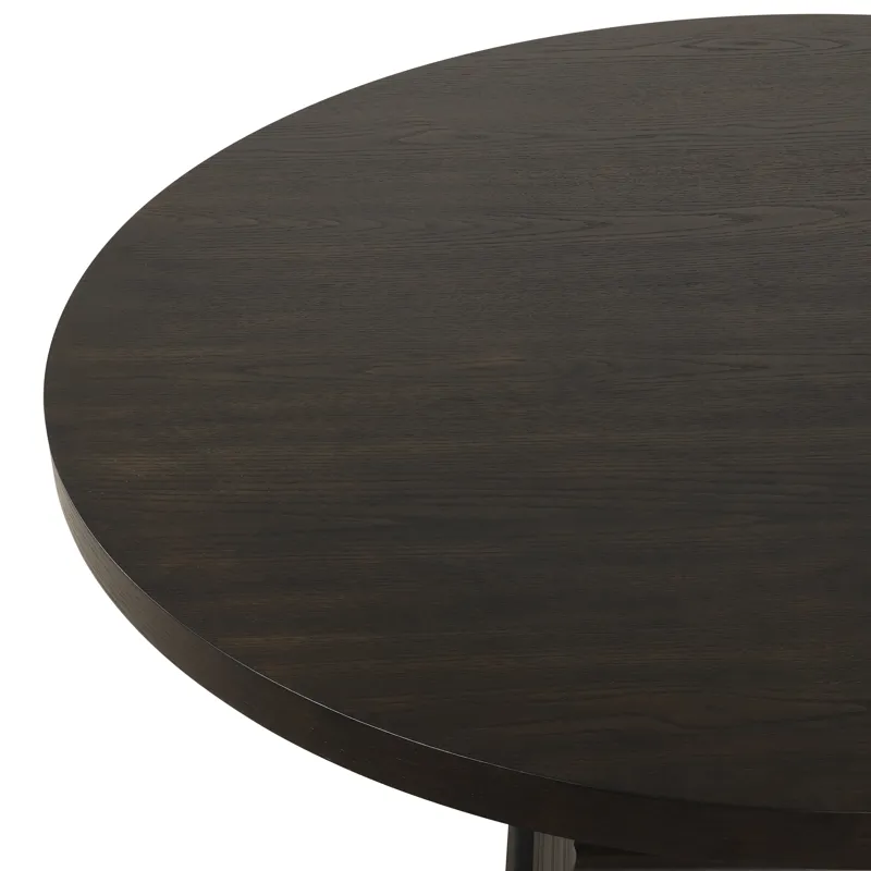 Plateau 54\" Round Dining Table Top & Base