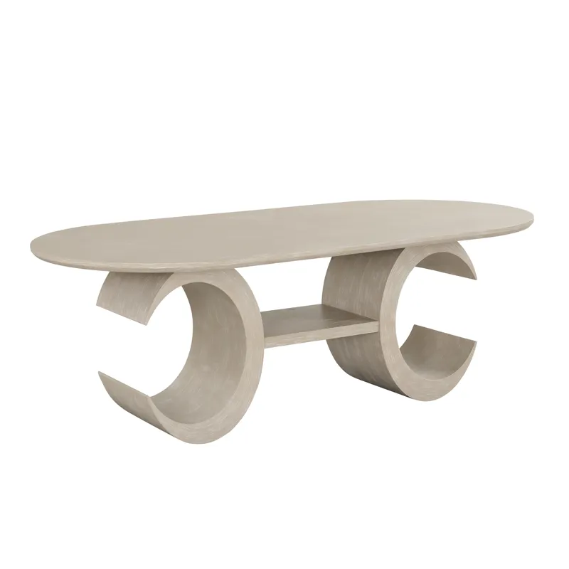 Gwendolyn Oval Table Top And Base