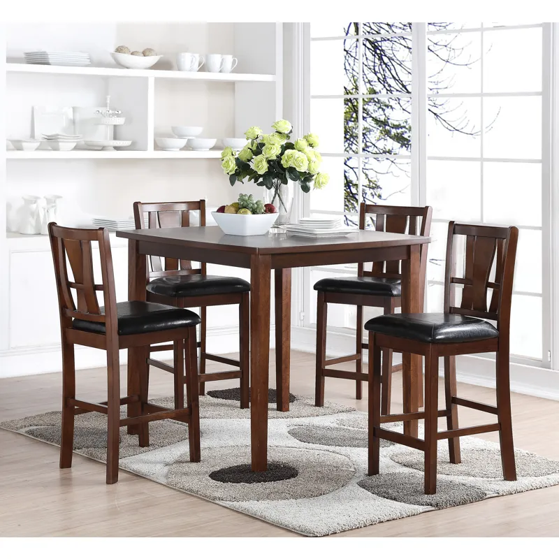 Dixon Counter Dining 5 Pc Set-Dk Espresso