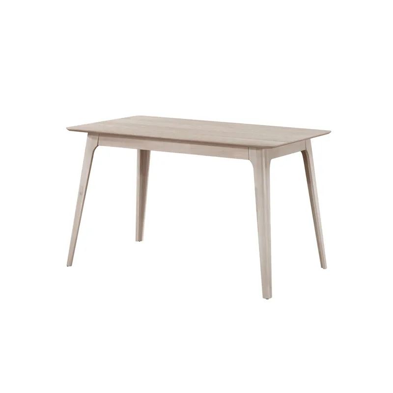 Oscar Counter Table And 4 Chairs-White Ash
