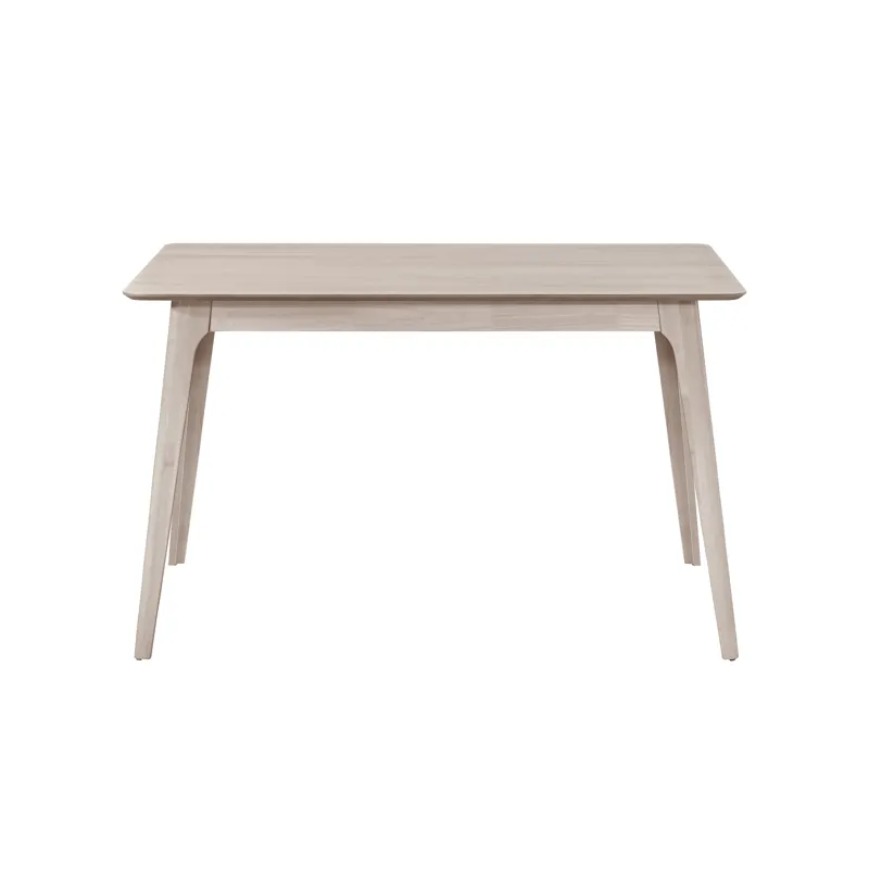 Oscar Counter Table And 6 Chairs-White Ash