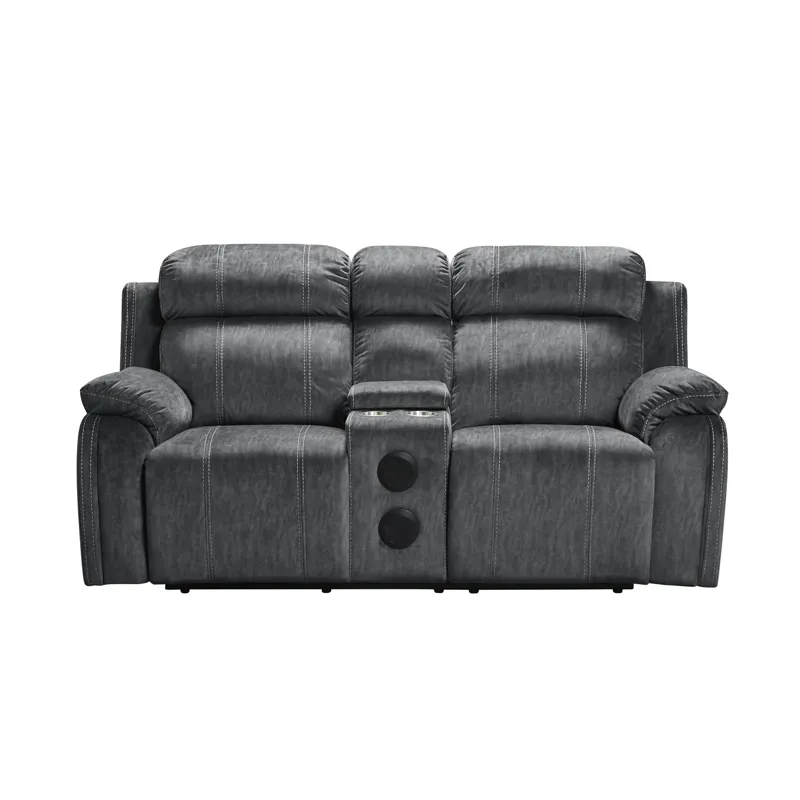 Tango Console Loveseat W/Speaker-Shadow