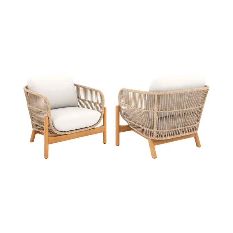 Solstice 2 PC Set-2 Chairs-Beige