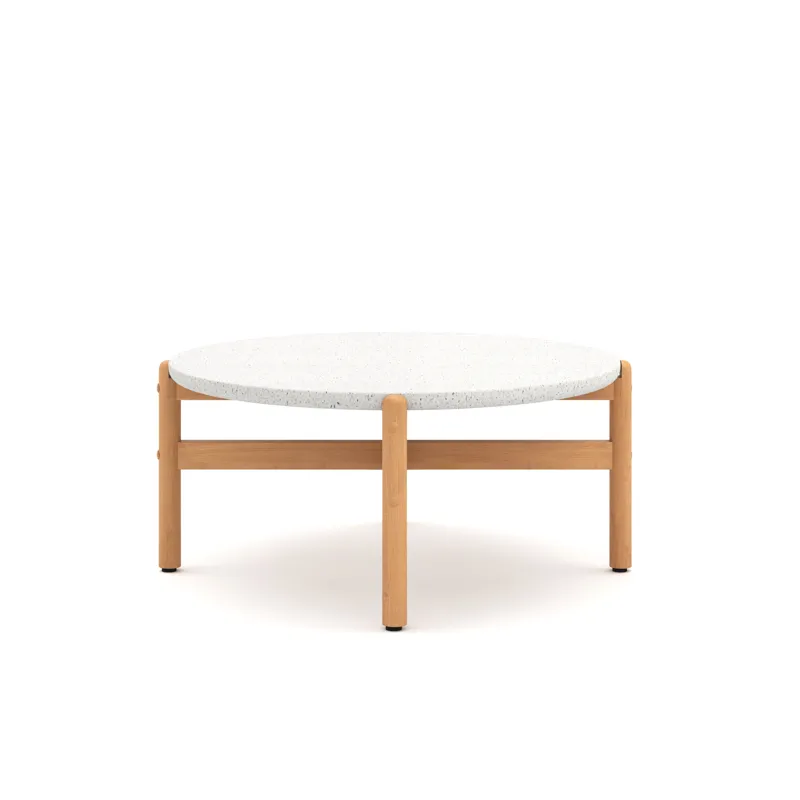 Solstice Coffee Table W Terrazo Top
