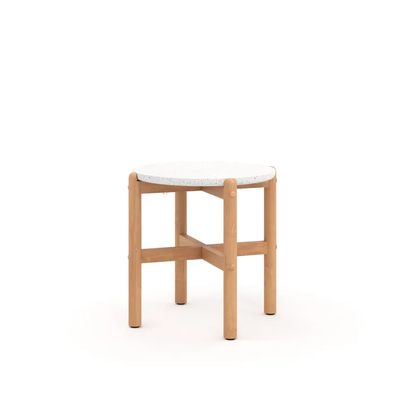Solstice End Table W/Terazzo Top