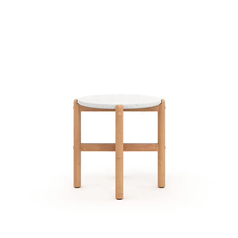 Solstice End Table W/Terazzo Top